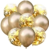 Picture of 12-inch Latex & Confetti 10pcs Balloon Bouquet Set