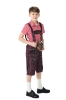 Picture of Boys Lederhosen, Red Shirt, and Socks Oktoberfest Set for Book Week