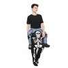Picture of Adult Kids Carry Me Skeleton Piggyback Halloween Fancy Costume 