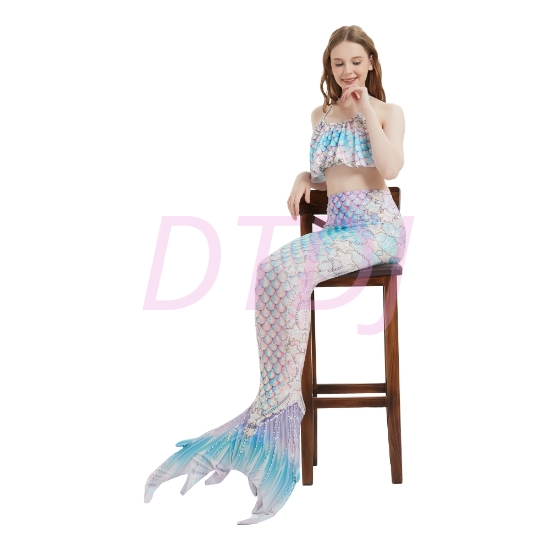 Picture of Womens Mermaid Swimming Suit - E430