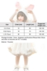 Picture of Girls Easter Bunny Rabbit Dress - Red