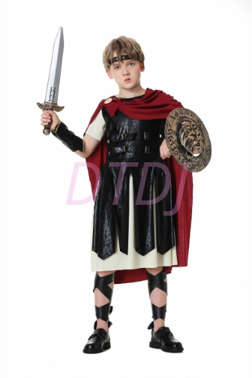 Picture of Boys Gladiator Roman Warrior Costume