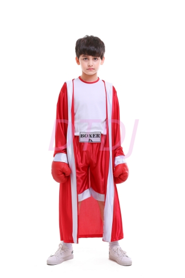 Picture of Boys Red Boxer Costume