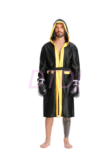 Picture of Mens Black Boxer Costume