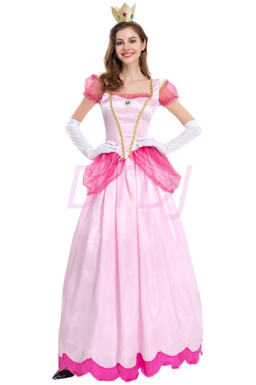 Picture of Women's Princess Peach Costume Halloween Dress