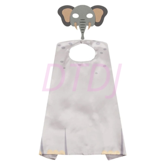 Picture of Kids Animal Cape with Mask Costumes Book Week - Elephant