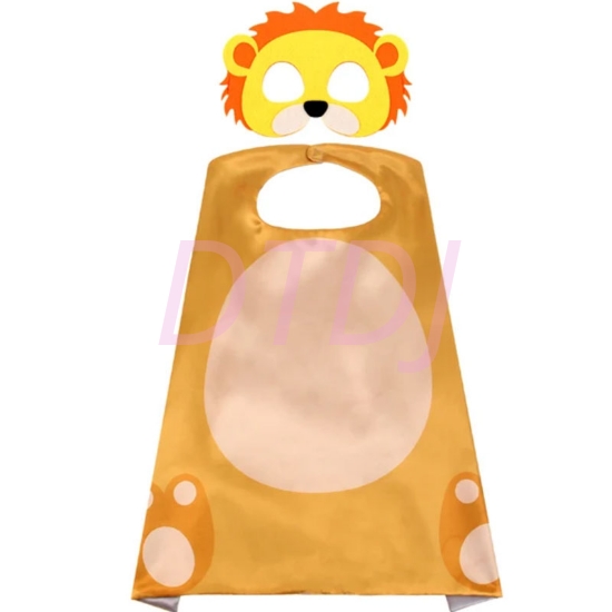 Picture of Kids Animal Cape with Mask Costumes Book Week - Lion