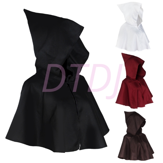 Picture of Adult Mens Medieval Gothic Hooded Robe Costume