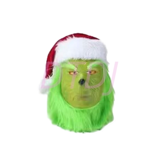Picture of Grinch Mask Christmas Character Costume Accessory