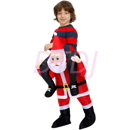 Picture of Christmas - Kids Inflatable Riding Santa