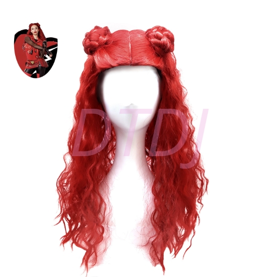 Picture of Red Descendants Wig  