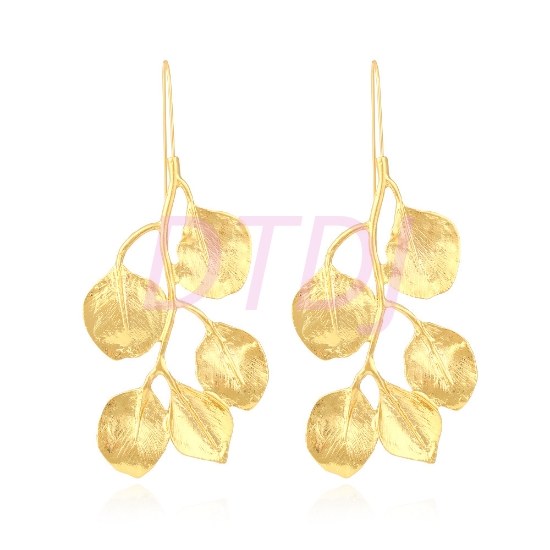 Picture of Gold Leaves Earrings